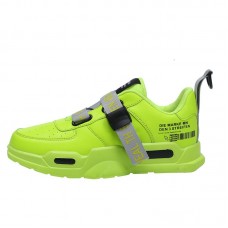 Autumn Men's Shoes Men's Sports Casual Shoes Korean Version Of The Trend Fluorescent Green Running Shoes