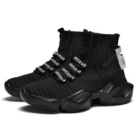 Fashion Men Shoes Breathable Sports Shoes Sock Shoes Comfortable Running Shoes