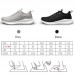 FREETIE 39 to 44 Plus Size Mens Sports Shoes Light Breathable Knitting City Running Sneaker for Outdoor Sports