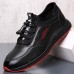 Men's Casual Sports Shoes Tide Male Korean Leather Shoes