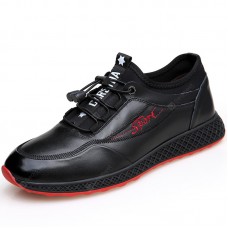 Men's Casual Sports Shoes Tide Male Korean Leather Shoes