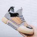 Mesh Summer Men Casual Shoes Color Thick Bottom Shoes Breathable Shoes