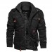  Autumn And Winter Men's Slim Casual Windbreaker Jacket Male