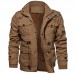  Autumn And Winter Men's Slim Casual Windbreaker Jacket Male