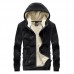 Men Cashmere Coat Cardigan Sweater Loose-fitting Thick Velvet Jacket Warm Coat