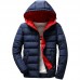 Men's Autumn And Winter Coat Male Korean Men Slim Collar Men Warm Hooded Padded Jacket