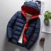 Men's Autumn And Winter Coat Male Korean Men Slim Collar Men Warm Hooded Padded Jacket