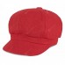 Autumn And Winter Women's Wool Hat  Fashion Solid Color Duck Tongue Octacha Cap Men's Painter Hat Universal Tide