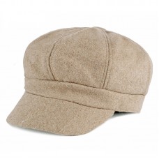 Autumn And Winter Women's Wool Hat  Fashion Solid Color Duck Tongue Octacha Cap Men's Painter Hat Universal Tide