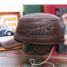 Haining Men's Leather Hat Autumn Winter Warm Ear Cow Leather Hat Sheepskin Weaving Duck Tongs