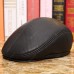 Haining Skin Hat Winter Warm Plus Velvet Sheep Pile Beret Men's Ear Tongue Front Cap