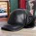 Skin Hat Sheep Leather Leather Winter Warm Ears Small Winter Hat Lei Feng Cap Old Hat Men's Cap