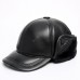 Skin Hat Sheep Leather Leather Winter Warm Ears Small Winter Hat Lei Feng Cap Old Hat Men's Cap