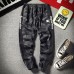 Autumn Casual Sports Pants Male Japanese Men Washing Camouflage Print Pantyhose