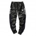 Autumn Casual Sports Pants Male Japanese Men Washing Camouflage Print Pantyhose