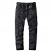 Autumn Washed Cotton Casual Pants Male Sports Trousers Camouflage Overalls Multi-pocket Straight