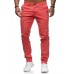 Casual Trousers Men's European and American Style Slim Solid Color Pants