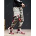 DSA088-K18445 Spring Autumn Decoration Men Trousers Pocket Casual Trousers Tooling