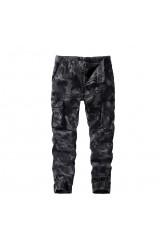 Fall Men's Casual Camouflage Pants Washed Cotton Pants Large Size Multi-pocket Overalls Male Sports