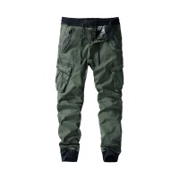 Men's Casual Pants AutumnThick Overalls Male Slacks Casual Pants Loose Cotton Trousers