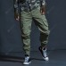 Men's Causal Pants Camouflage Jogging Tooling Machine Can Multi-pocket Beam Legs Tide Men's Small Foot Casual Pants