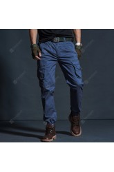 Men's Causal Pants Camouflage Jogging Tooling Machine Can Multi-pocket Beam Legs Tide Men's Small Foot Casual Pants