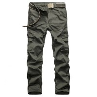 Men's Causal Pants Multi-pocket Dress Pants Large Size Cotton Outdoor Tooling Casual Pants