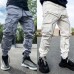 Men's Fitness Trousers Autumn and Winter Anti-glossy Feet Running Sports Casual Workshop Male Pants