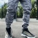 Men's Fitness Trousers Autumn and Winter Anti-glossy Feet Running Sports Casual Workshop Male Pants