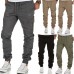 Men's Tooling Multi-pocket Trousers Woven Casual Sports Pants