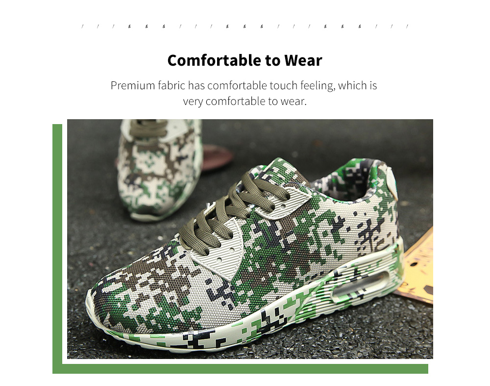 Autumn And Winter Camouflage Sports Casual Shoe Fabric