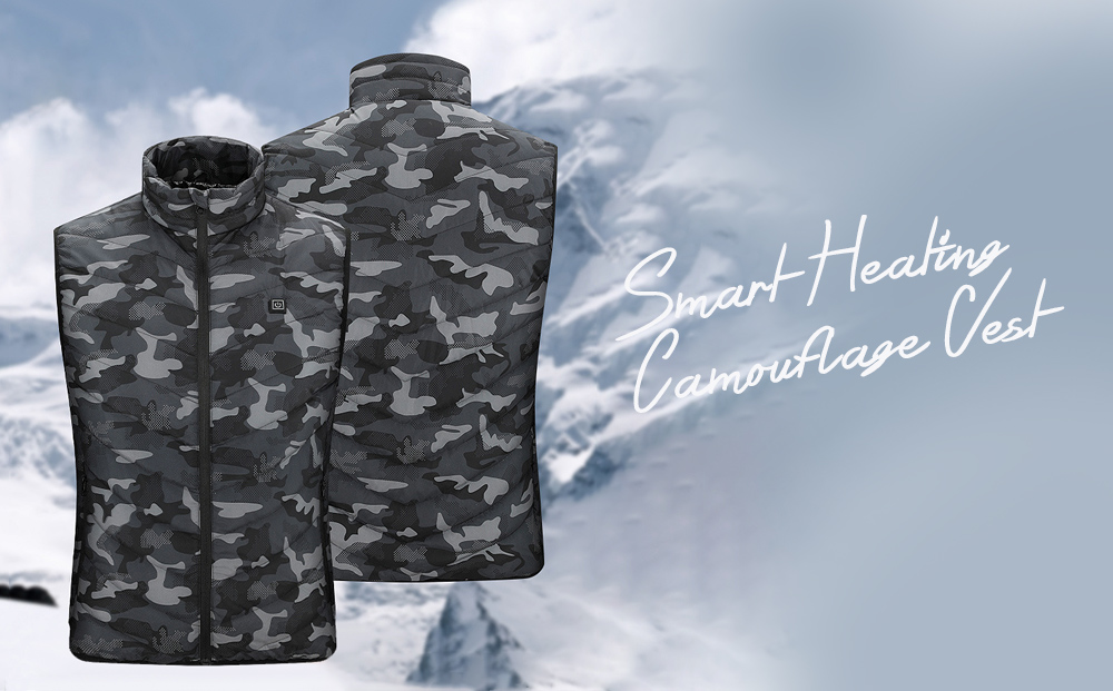 Camouflage 5 Zones Heating Clothing