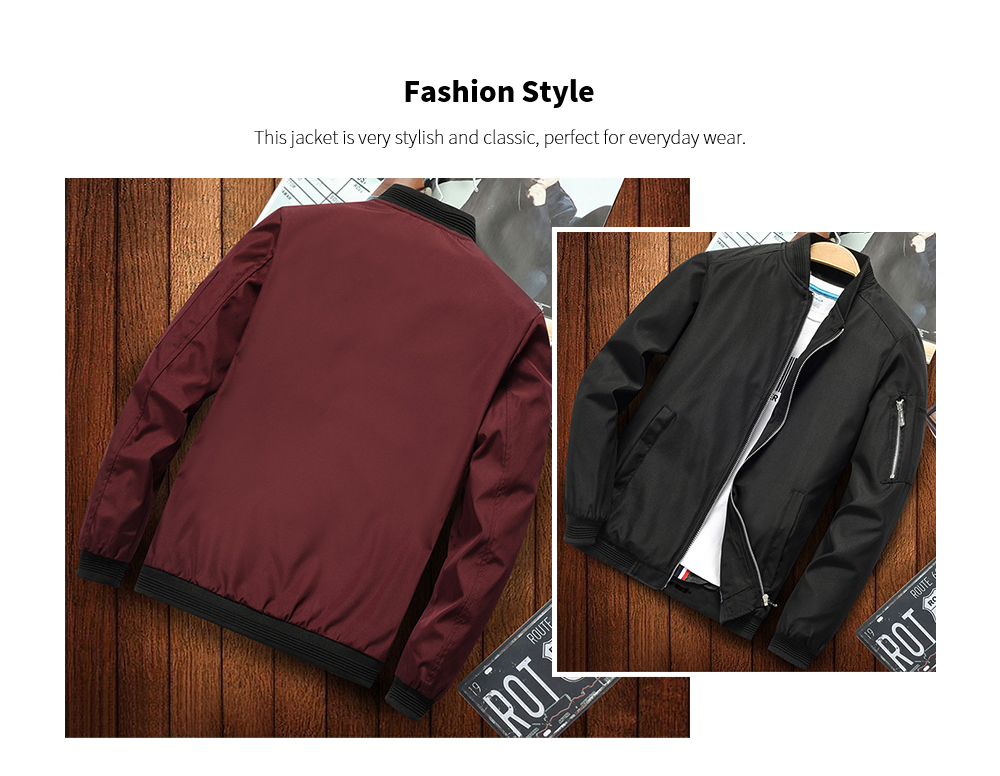 Fall Men's Jacket Casual Jacket Fashion